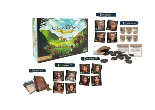 boardgameセット★Glen More II: Chronicles + Highland